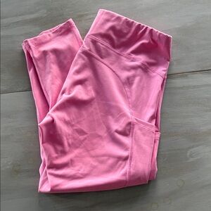 Apana  Pink Yoga Pants with Pockets XL